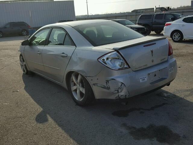 1G2ZM587X74201583 - 2007 PONTIAC G6 GTP SILVER photo 3