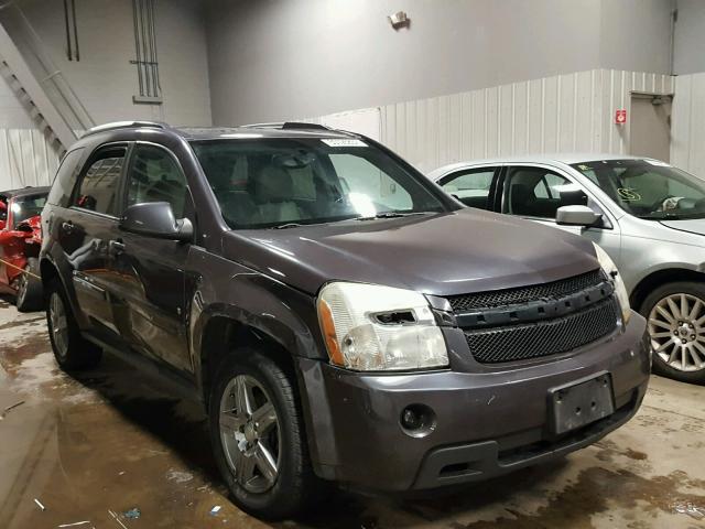 2CNDL63F386289871 - 2008 CHEVROLET EQUINOX LT GRAY photo 1