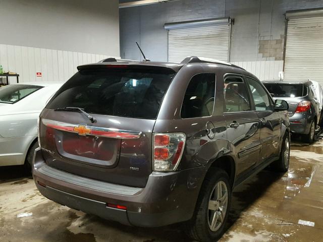 2CNDL63F386289871 - 2008 CHEVROLET EQUINOX LT GRAY photo 4