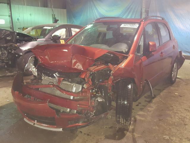 JS2YB413285103972 - 2008 SUZUKI SX4 BASE ORANGE photo 2