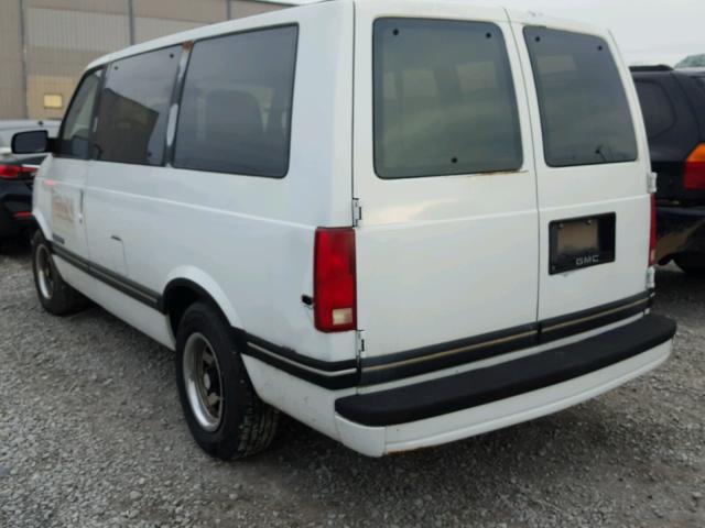 1GKDM19Z2MB519028 - 1991 GMC SAFARI XT WHITE photo 3