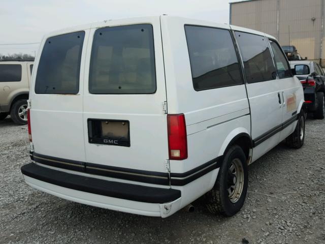 1GKDM19Z2MB519028 - 1991 GMC SAFARI XT WHITE photo 4