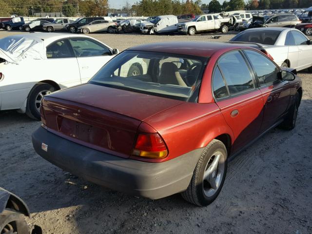 1G8ZH5280TZ168621 - 1996 SATURN SL1 RED photo 4