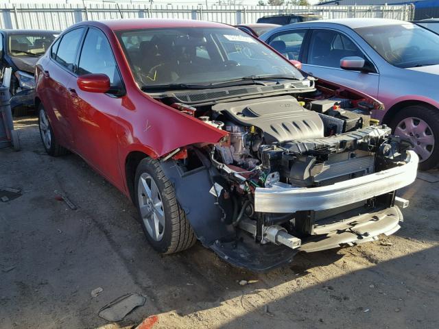 1C3CDFFA3GD796710 - 2016 DODGE DART SXT S RED photo 1