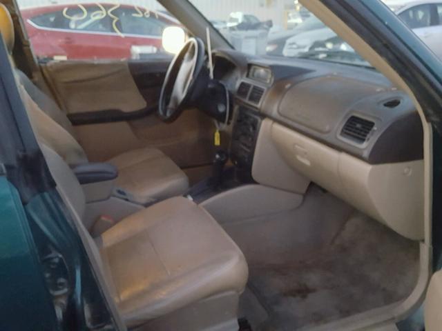 JF1SF6554WH782947 - 1998 SUBARU FORESTER S GREEN photo 5