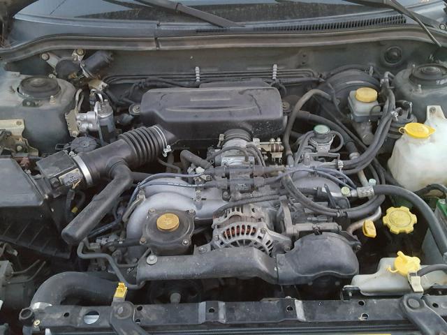 JF1SF6554WH782947 - 1998 SUBARU FORESTER S GREEN photo 7