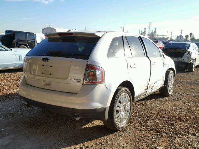 2FMDK49C09BA85722 - 2009 FORD EDGE LIMIT WHITE photo 4