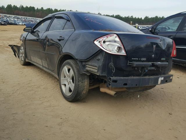 1G2ZA5E05A4131112 - 2010 PONTIAC G6 BLACK photo 3