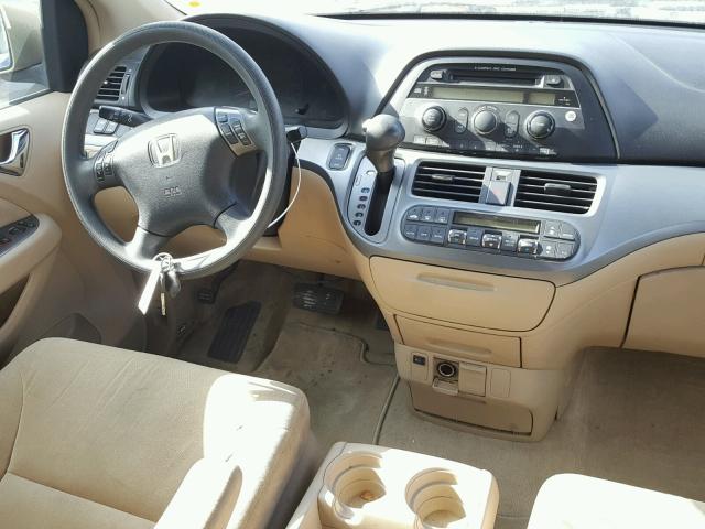 5FNRL38435B407956 - 2005 HONDA ODYSSEY EX TAN photo 9