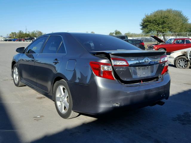 4T1BF1FK6EU354266 - 2014 TOYOTA CAMRY L GRAY photo 3