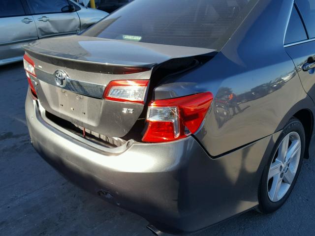 4T1BF1FK6EU354266 - 2014 TOYOTA CAMRY L GRAY photo 9