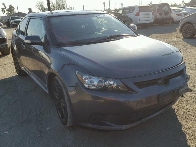 JTKJF5C77B3011922 - 2011 TOYOTA SCION TC GRAY photo 1