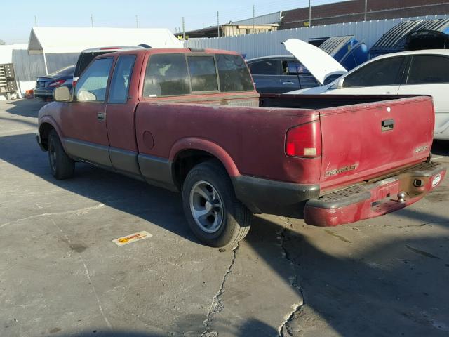 1GCCS1942W8163441 - 1998 CHEVROLET S TRUCK S1 RED photo 3