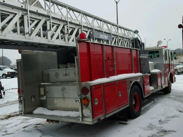 1S9A7LBD9M2003837 - 1991 SUTPHEN CORP. FIRETRUCK TWO TONE photo 4