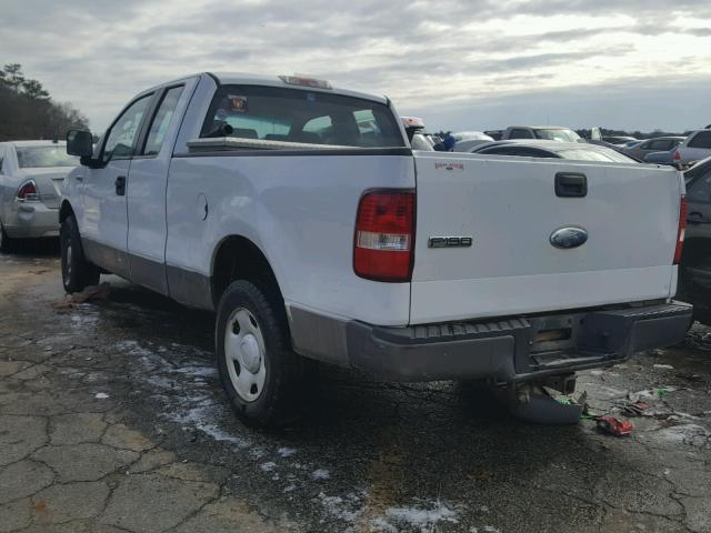 1FTRX12W88FB97387 - 2008 FORD F150 WHITE photo 3