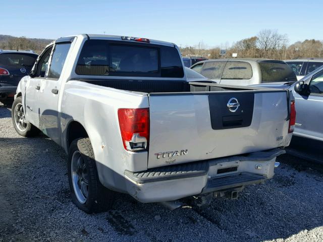 1N6BA07A55N536647 - 2005 NISSAN TITAN XE SILVER photo 3