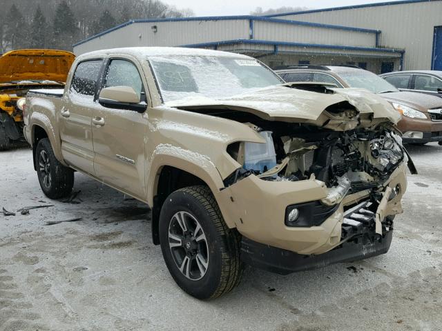 3TMCZ5AN4HM088621 - 2017 TOYOTA TACOMA DOU TAN photo 1