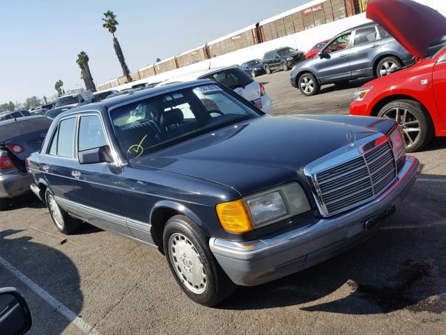 WDB1260241A311580 - 1987 MERCEDES-BENZ S BLUE photo 1