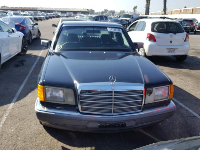 WDB1260241A311580 - 1987 MERCEDES-BENZ S BLUE photo 10