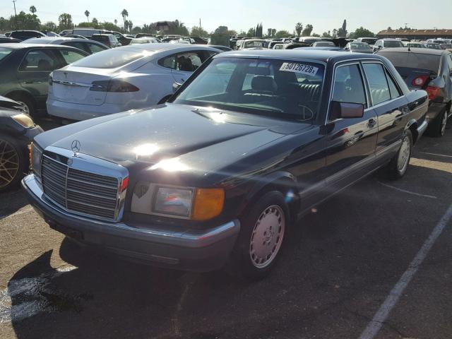 WDB1260241A311580 - 1987 MERCEDES-BENZ S BLUE photo 2