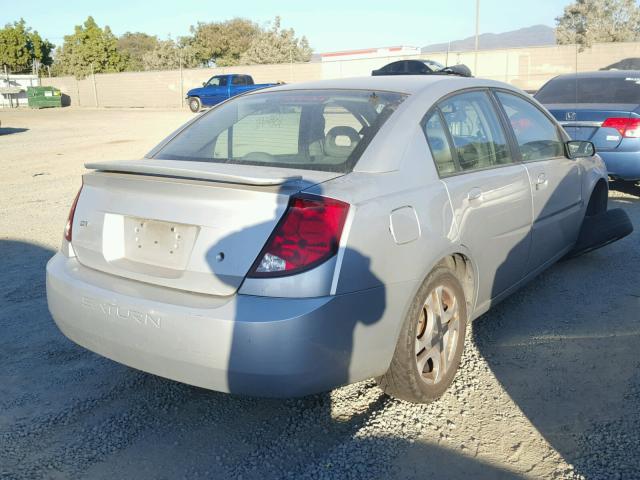 1G8AL52F23Z110620 - 2003 SATURN ION LEVEL SILVER photo 4
