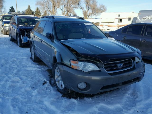 4S4BP61C876312313 - 2007 SUBARU LEGACY OUT GREEN photo 1