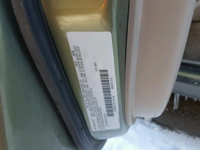 4S4BP61C876312313 - 2007 SUBARU LEGACY OUT GREEN photo 10