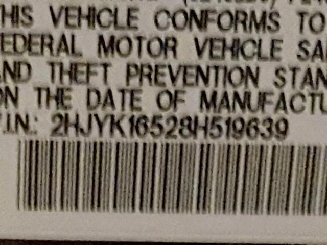 2HJYK16528H519639 - 2008 HONDA RIDGELINE BURGUNDY photo 10