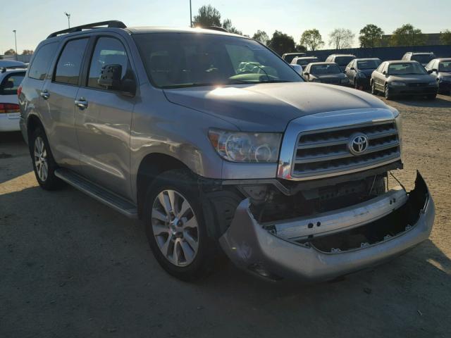 5TDBY68A48S003767 - 2008 TOYOTA SEQUOIA LI GRAY photo 1