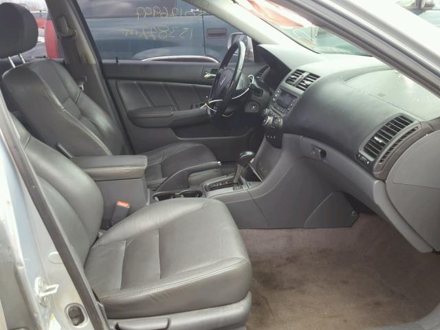 JHMCN36467C001834 - 2007 HONDA ACCORD HYB SILVER photo 5