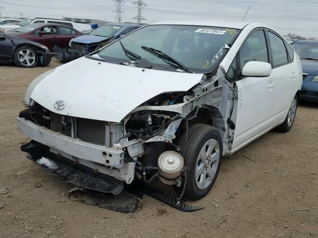 JTDKB20U963194780 - 2006 TOYOTA PRIUS WHITE photo 2