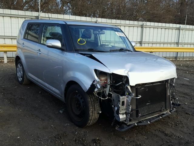 JTLKE50EX91077862 - 2009 TOYOTA SCION XB SILVER photo 1