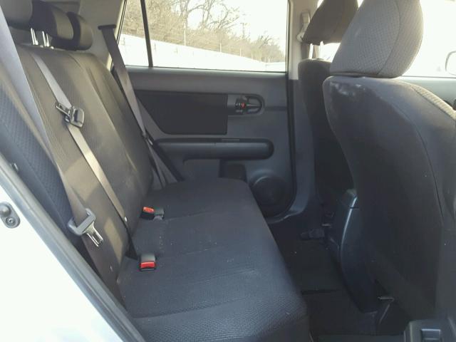 JTLKE50EX91077862 - 2009 TOYOTA SCION XB Plata foto 6