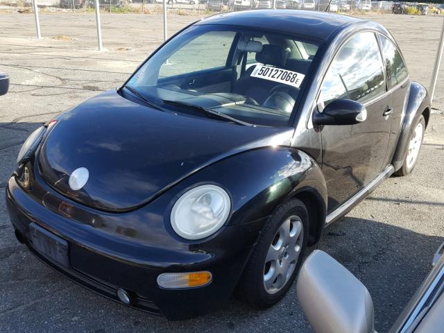3VWCK21C63M432621 - 2003 VOLKSWAGEN NEW BEETLE 黑色 照片 2