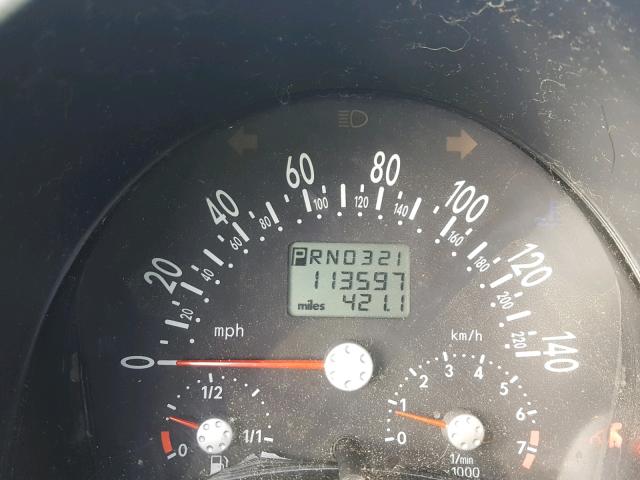 3VWCK21C63M432621 - 2003 VOLKSWAGEN NEW BEETLE 黑色 照片 8