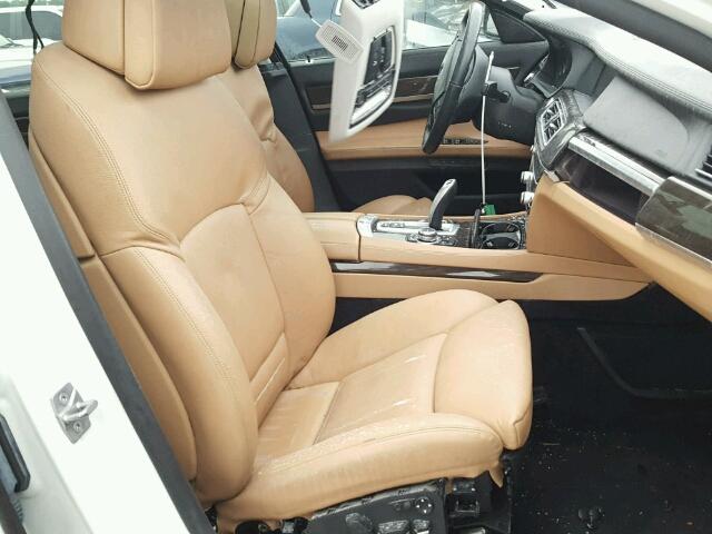 WBAKB4C5XBC574556 - 2011 BMW 740 LI WHITE photo 5