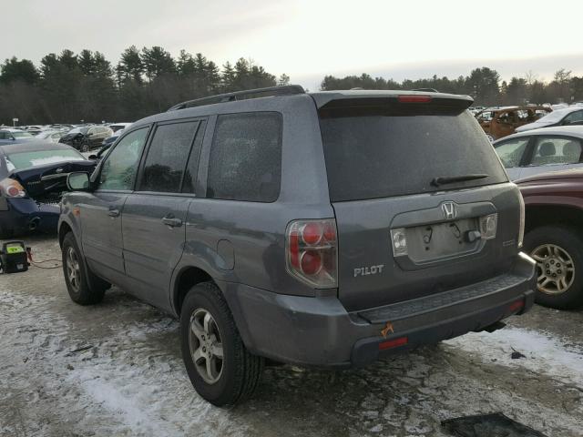 5FNYF18718B008162 - 2008 HONDA PILOT EXL GREEN photo 3