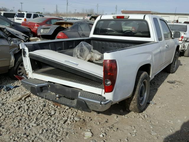 1GTESBD98A8148971 - 2010 GMC CANYON WHITE photo 4