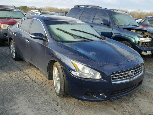 1N4AA5AP6AC839831 - 2010 NISSAN MAXIMA S BLUE photo 1