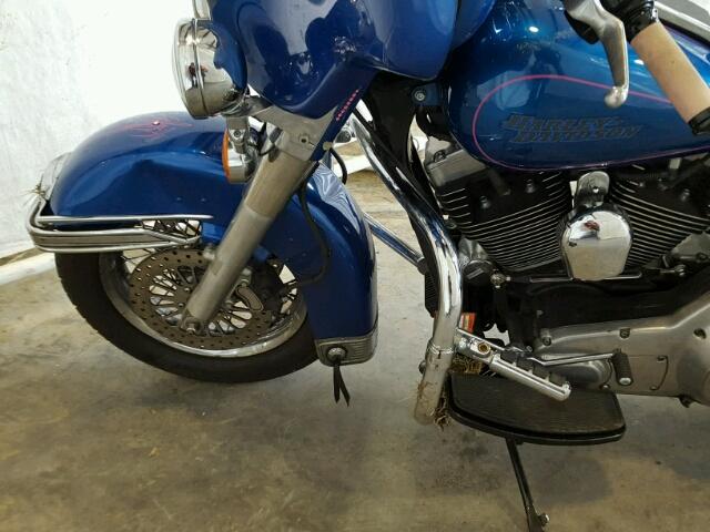 1HD1FVW176Y637329 - 2006 HARLEY-DAVIDSON FLHTI BLUE photo 9