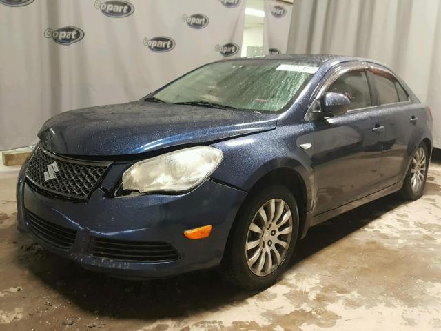 JS2RE9A33A6101219 - 2010 SUZUKI KIZASHI SE BLUE photo 2