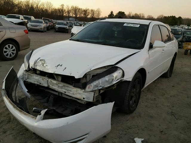 2G1WB58K369168438 - 2006 CHEVROLET IMPALA LS WHITE photo 2