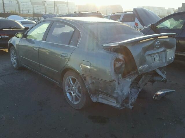 1N4BL11E24C167650 - 2004 NISSAN ALTIMA SE GREEN photo 3