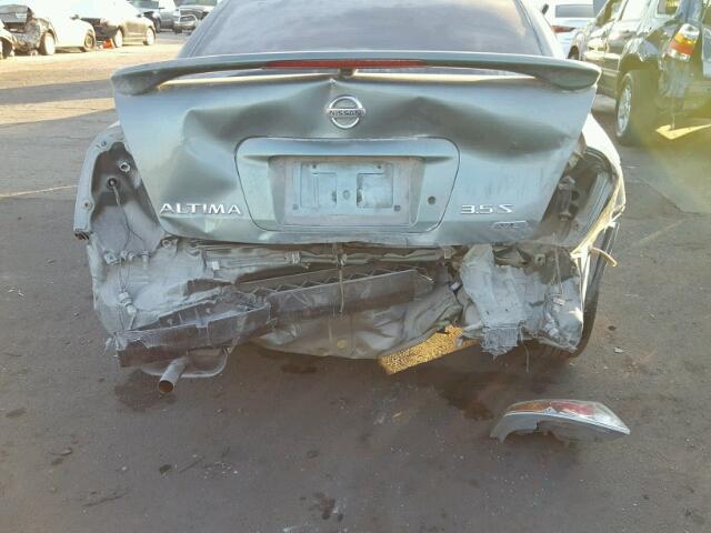 1N4BL11E24C167650 - 2004 NISSAN ALTIMA SE GREEN photo 9