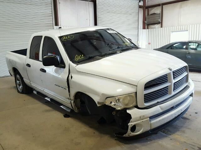 1D7HA18D04S530241 - 2004 DODGE RAM 1500 S WHITE photo 1