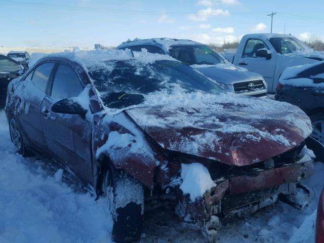 1G2ZG57B194223407 - 2009 PONTIAC G6 RED photo 1