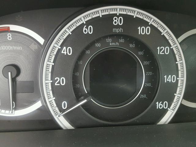 1HGCR3F09HA030505 - 2017 HONDA ACCORD EXL Mavi foto 8