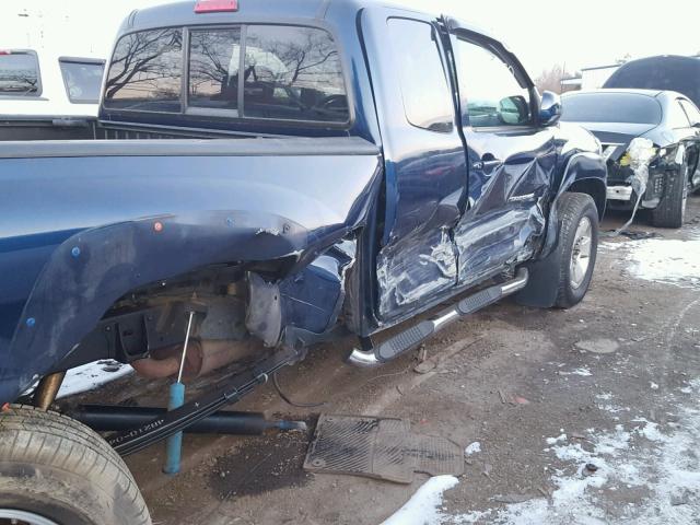 5TEUU42NX8Z582044 - 2008 TOYOTA TACOMA ACC BLUE photo 9