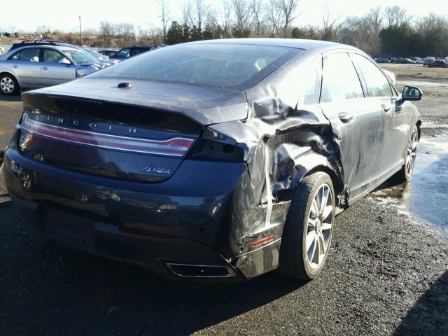 3LN6L2J94DR819461 - 2013 LINCOLN MKZ Սև լուսանկար 4