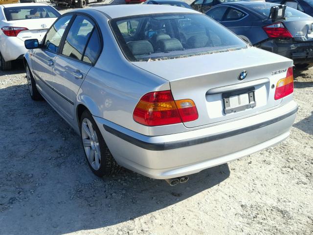 WBAEU33453PM52299 - 2003 BMW 325 XI SILVER photo 3